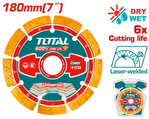 7" ديسك الماس مفتوح صناعي