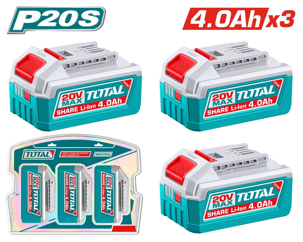 20VX3X4.0AH مجموعة بطاريات