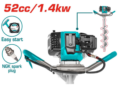 1.4KWX52C مكنة حفر ارض