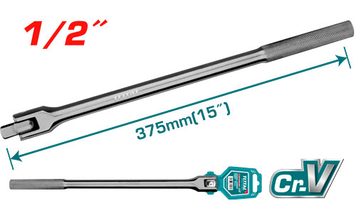 1/2" 15" مسكة طربوش مع مخلع طويل