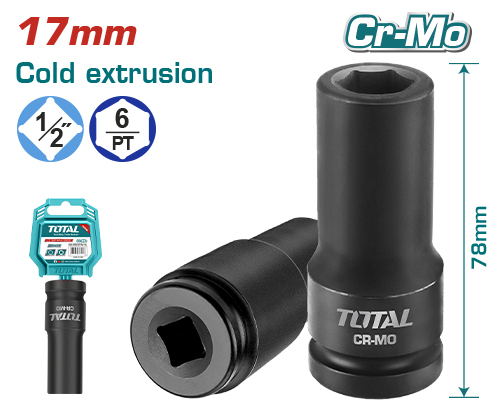 1/2"X17MM impact طربوش غميق صناعي