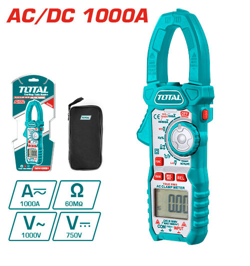 1000A/1000V AC/DC كلامبميتر ديجيتال