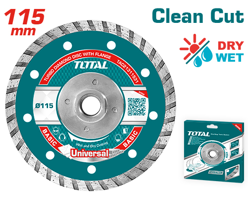 115(4-1/2")x7.0x22mm  ديسك الماس بفلانجة