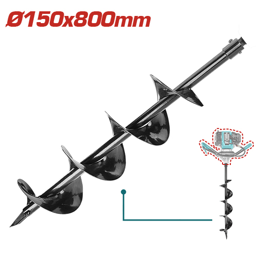 150X800MM ريشة مكنة حفر ارض