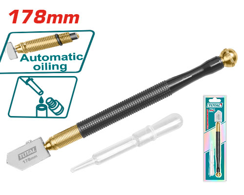 178mm الماسة قص زجاج زيت