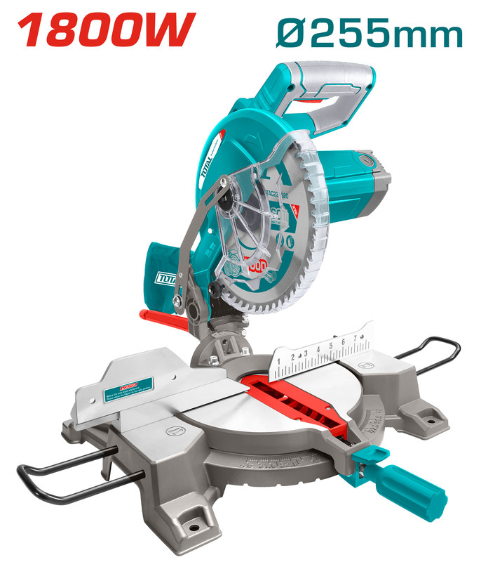 1800 W 0-45° منشار قص خشب و المنيوم