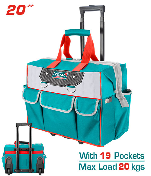 20" شنطة عدة قماش صناعية مع قاعدة مدعمة كراجة