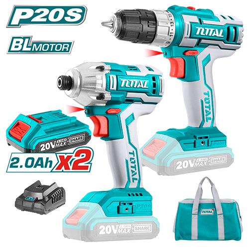 20V مجموعة مقدح بطارية+فرد شد براغي تورك