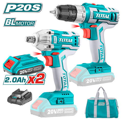 20V مجموعة مقدح بطارية+فرد شد طربوش