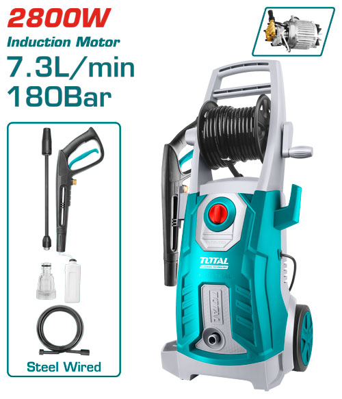 2800W 180BAR مضخة غسيل صناعية
