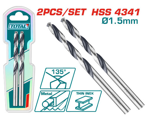 2PCS HSS 4341 1.5mm طقم ريشة ستانلس