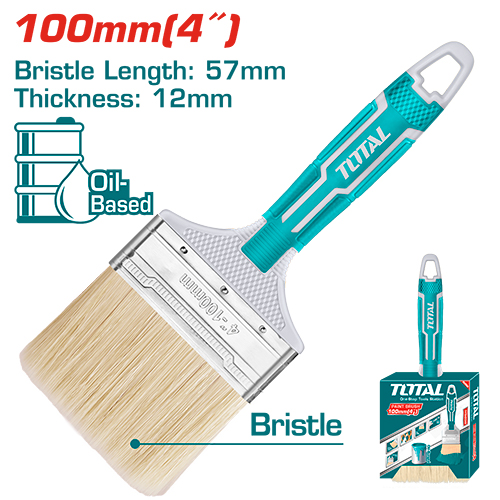 4" 57X12MM فرشاية دهان صناعية