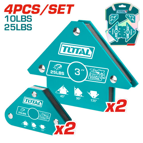 4PCS طقم زوايا جمع لحام
