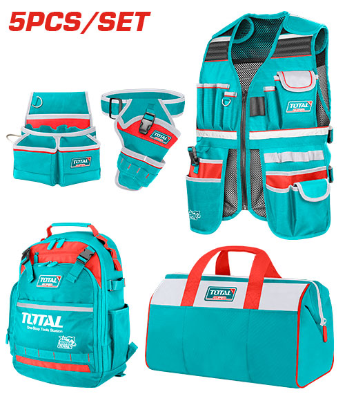 5PCS طقم شنط و وزرات