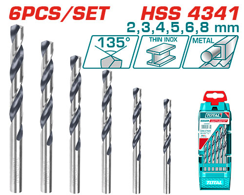 6 PCS   طقم ريش حديد