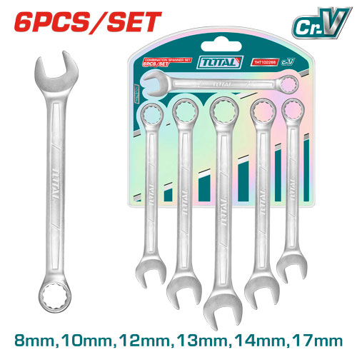 6 PCS طقم شق مسنن