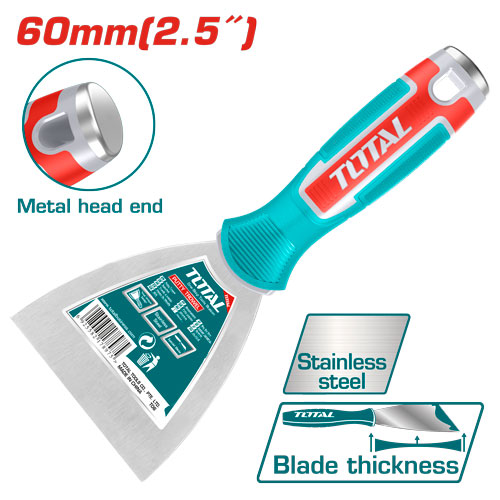 60mm(2-1/2")  مشحاف ستانلس