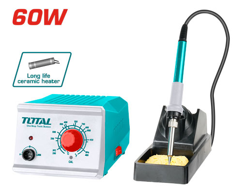 60W محطة كاوي+ستاند مع ركلاج للحرارة