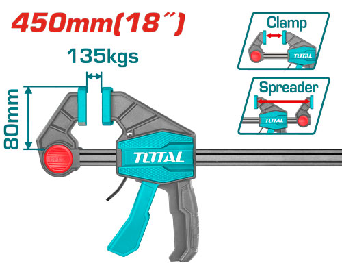 80X450MM ملزمة بلاستيك صناعية