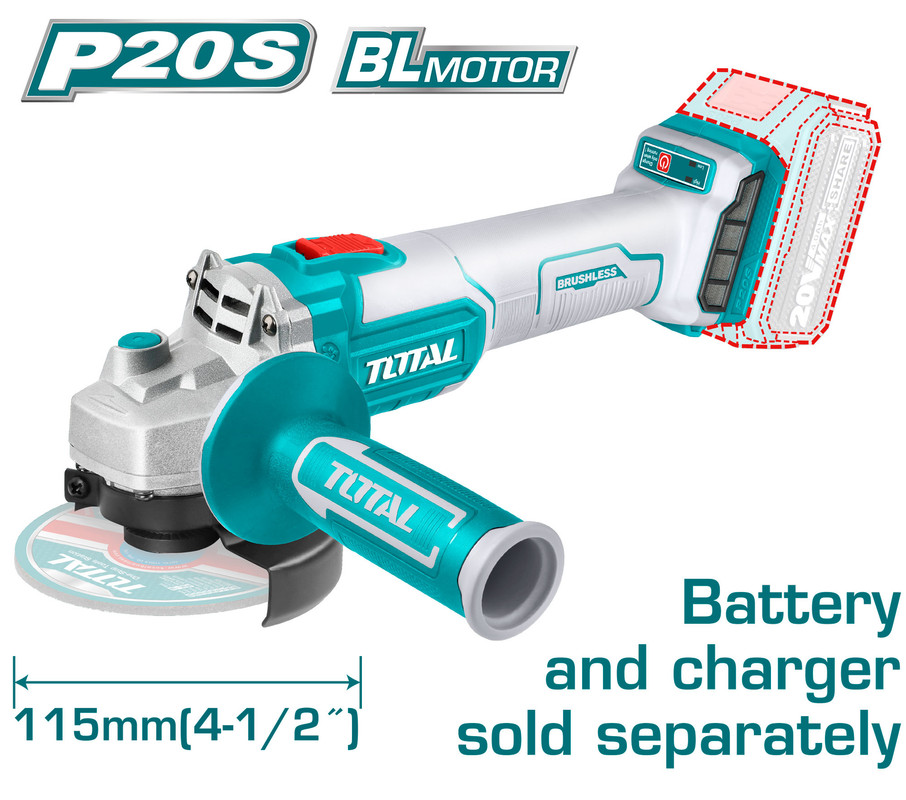 Brushless 20V(3000/8500rpm)  صاروخ عالبطارية (Tool Only)