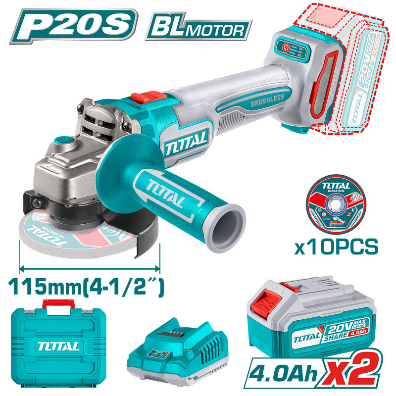 Brushless 20VX2BX1C صاروخ عالبطارية