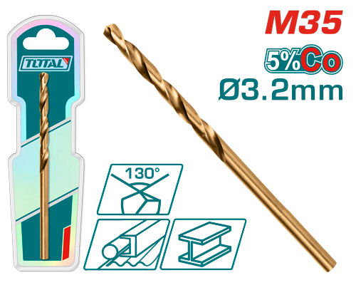 HSS-CO M35 3.2mm ريشة ستانلس صناعية