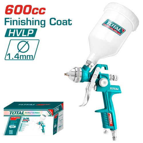 HVLP 600CC 1.4MM فرد رش بويا طاسة من فوق صناعي