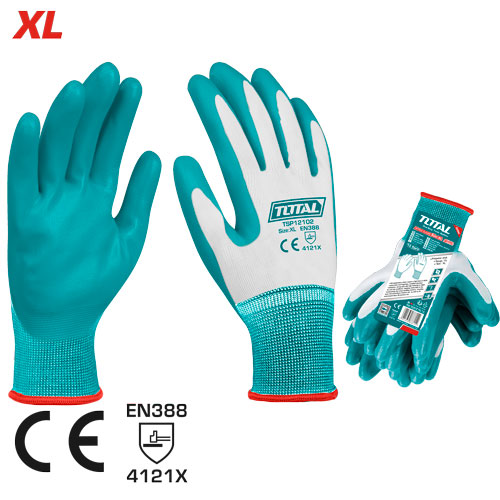 Nitrile XL كفوف مغطس
