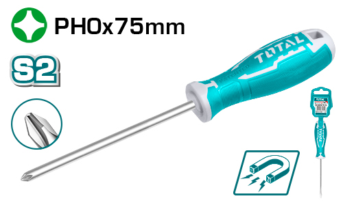 PH0X75 مفك براغي صليب