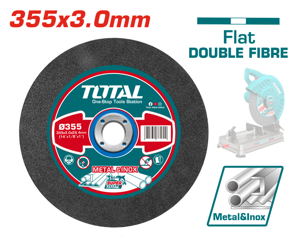 355X3.0MM ديسك قص حديد