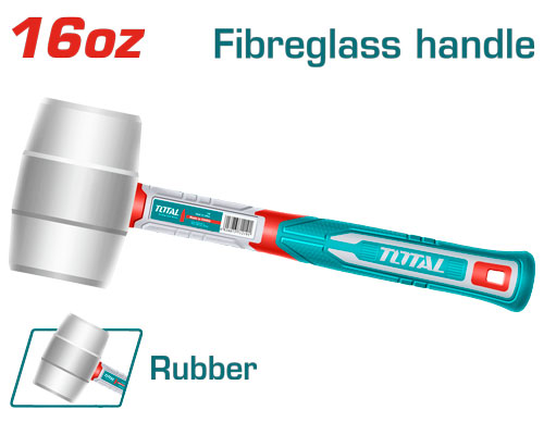 450g مطرقة كوتشوك ابيض