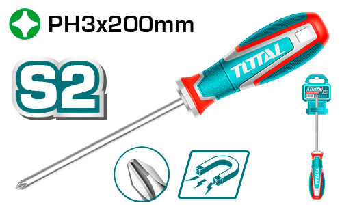 PH3X200 S2 مفك براغي صليب