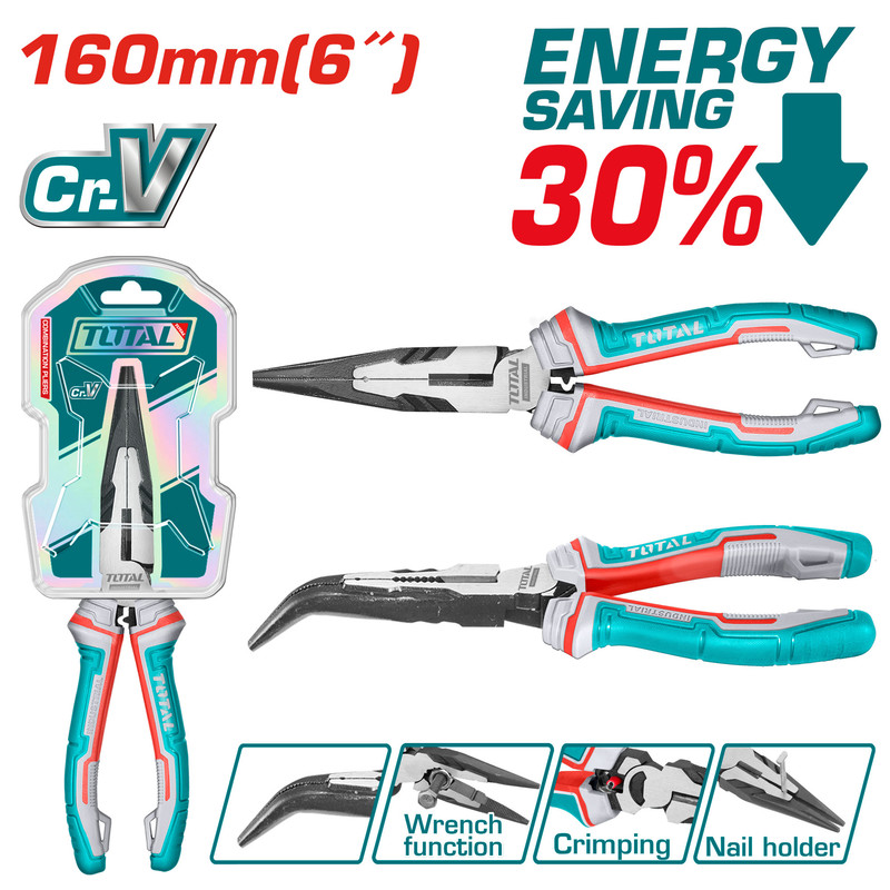 6" High Leverage بانسة راس اعوج صناعية