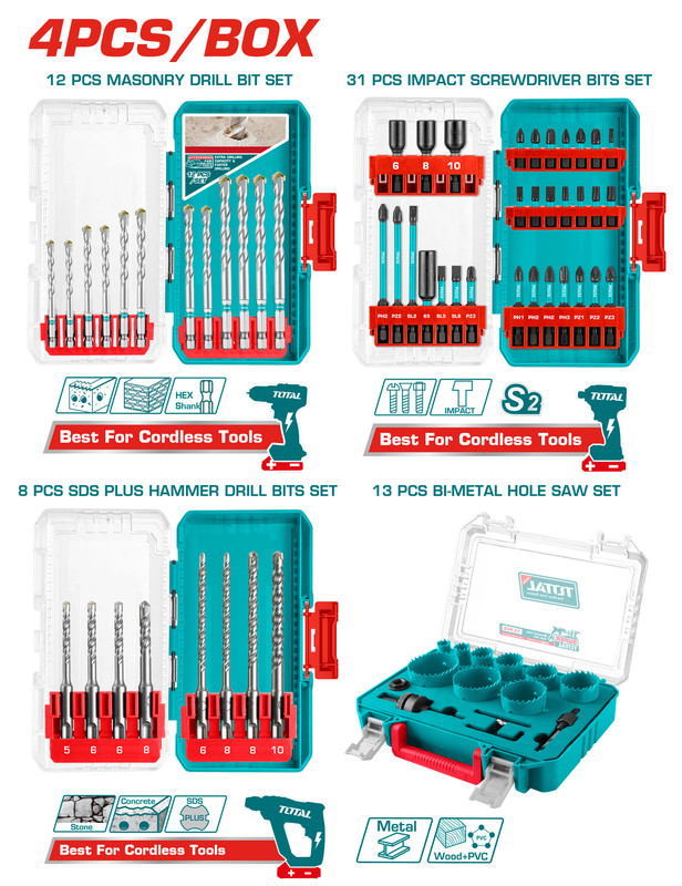 64 PCS مجموعة ريش + قوارات + رؤوس مقادح
