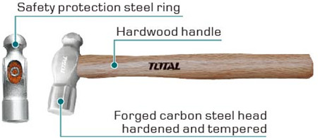 Ball pein hammer