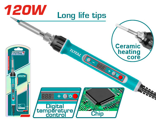 [TET01610] 120W كاوي مع ركلاج للحرارة