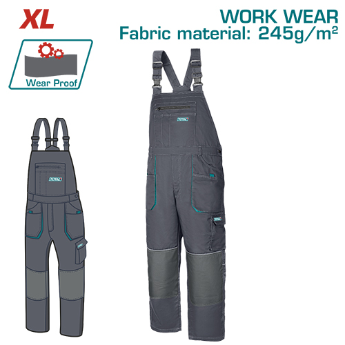 [TSP6033.XL] XL Overall بدلة عمل صناعية