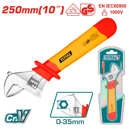 [THIADW101] 10" مفتاح انكليزي معزول
