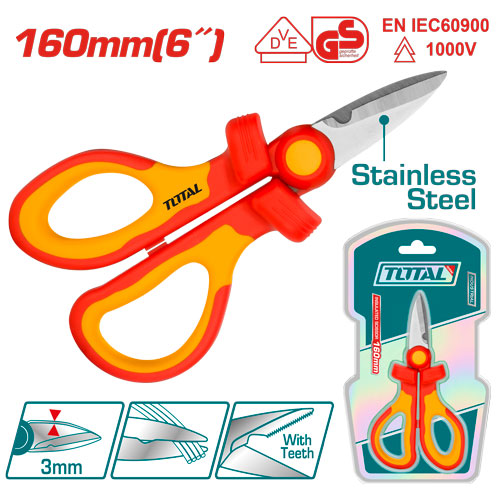 [THISS1601] 6" مقص كهرباء معزول