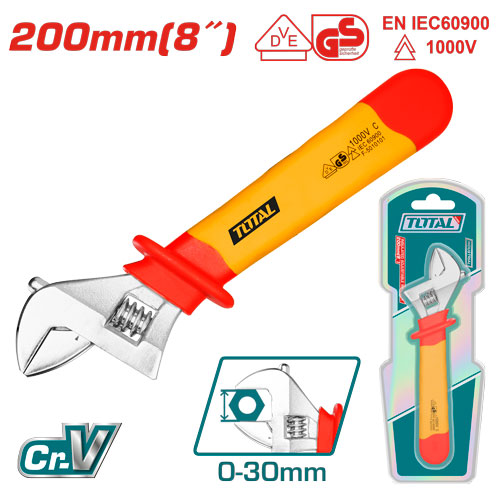 [THIADW081] 8" مفتاح انكليزي معزول