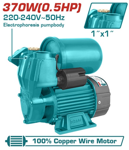 [TWP93706] 0.5HPX32M  طرمبة مياه اوتوماتيك