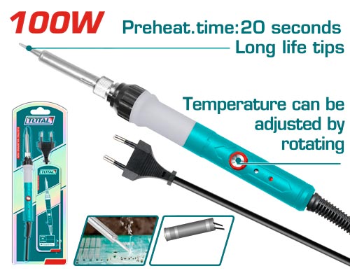 [TET1100831] 100W كاوي مع ركلاج للحرارة