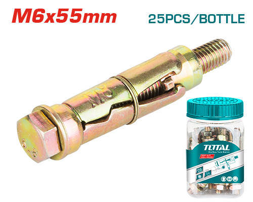 [WJHA0605511] 11.5MM 25 PCS علبة رولبولت عزقة