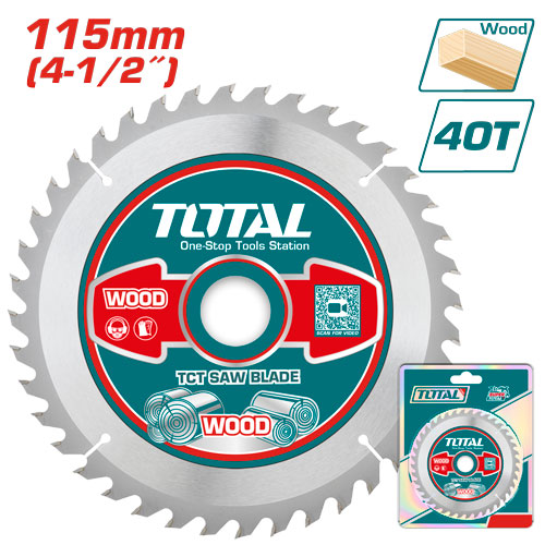 [TAC231255] 115MM 40T ديسك قص خشب للصاروخ