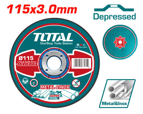 [TAC2211152] 115x3x22.2mm ديسك قص حديد صغير