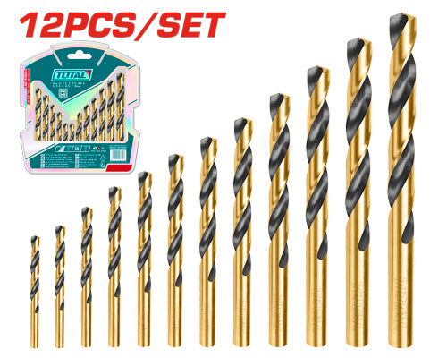 [TACSD0125] 12 Pcs  طقم ريش حديد