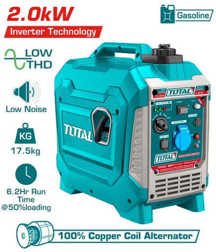 [TP523006] 2.0KW مولد كهرباء انفرتر