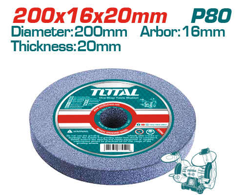 [TAC2008017] 200X16X20MM 80 حجر جلخ ثابت نمرة