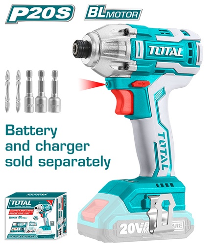 [TIRLI2002A1] 20V Brushless (Tool Only) مقدح شد براغي تورك صناعي