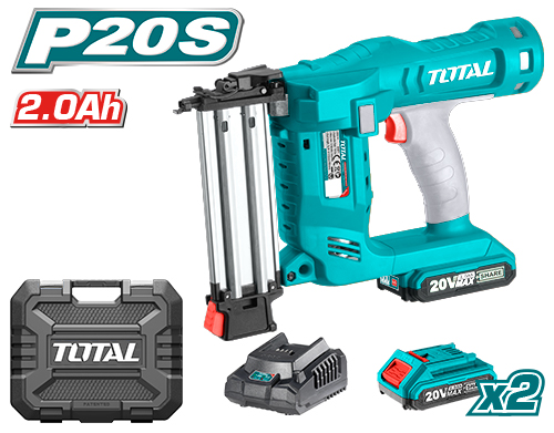 [TCBNLI2001] 20V F15-F50 فرد مسمار عالبطارية+ 2 بطارية+شاحن